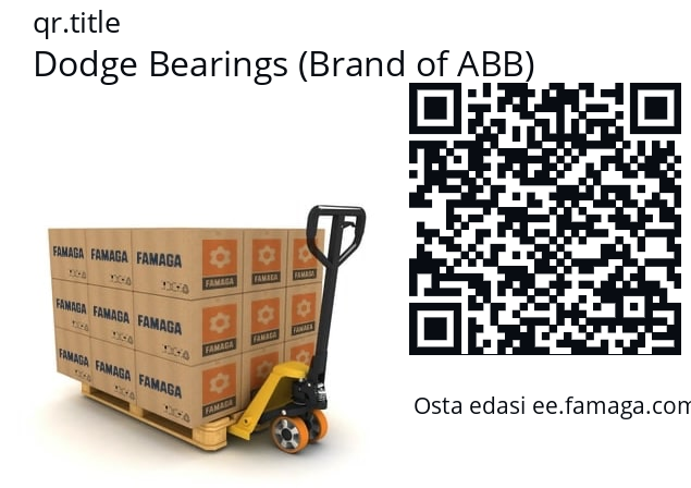   Dodge Bearings (Brand of ABB) P2B-S2-315RE