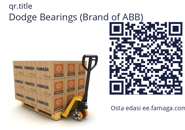   Dodge Bearings (Brand of ABB) VB 5 VX 750