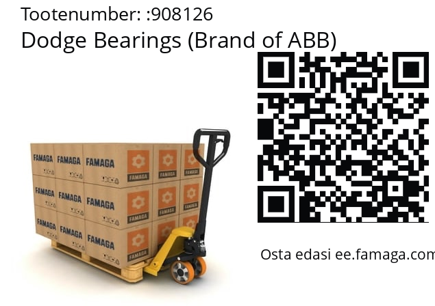   Dodge Bearings (Brand of ABB) 908126