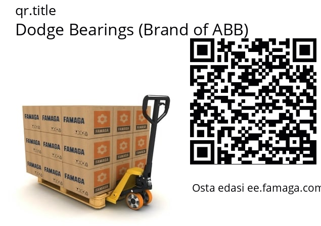   Dodge Bearings (Brand of ABB) P4B-517-ISAF-215R